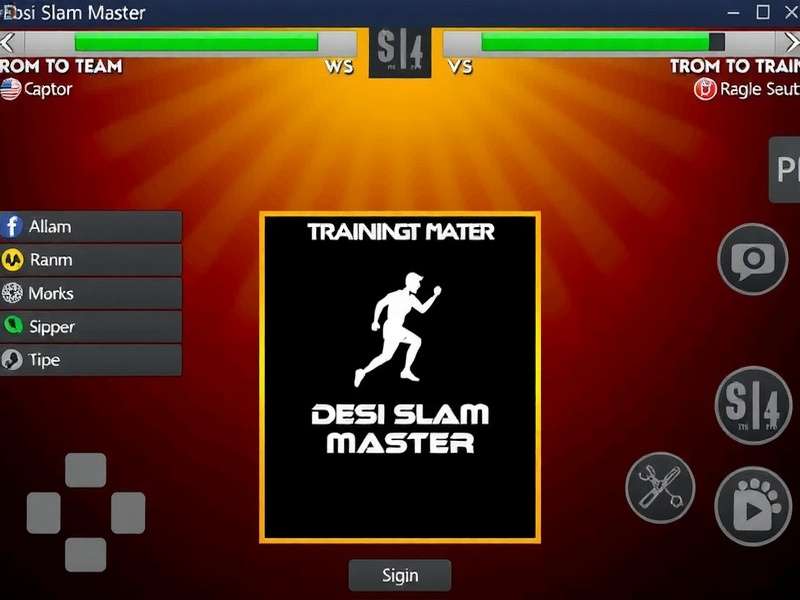 Practicing Combos in the Guru Training Mode of Desi Slam Master Desi Slam Master Training Mode